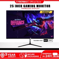 YGT 25 Inch Monitor 100HZ Refresh Rate 1080P FHD Flat Framless Gaming Computer Monitor For PC Laptop