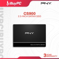 PNY CS900 2.5" SATA III SSD (250GB / 500GB)
