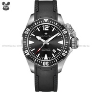HAMILTON H77605335 Men's Watch Khaki Navy Frogman Automatic 42mm Rubber Strap Black *Original