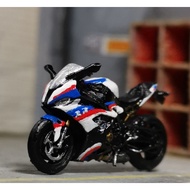 3D Diecast Model Motor BMW S1000RR Scale 1:64 Miniature Diecast Motorcycle S1000RR HJ MiniGT Kyosho 