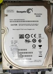 二手良品 Seagate /硬碟 ST9500423AS 500GB 2.5" 硬碟