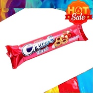(HALAL) Biskut Tart Strawberry Cream-O Tart Strawberry Flavoured Biskut Jam Strawberry 99g
