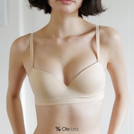 Bra Set for Bra Set, Seamless Simple Underwear, Comfortable Three-Dimensional Soft Steel Ring, Push-