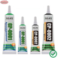 XUESHAN Universal Adhesive, CP-0001 CP-0002 Transparent Black Repair Border Glue, Traceless 50ML 15M