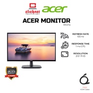 ACER EK221Q HBI 100Hz 1ms 21.5 FHD MONITOR BLACK