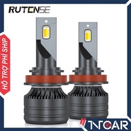 Đèn Led ô tô pha / cos / gầm RUTENSE XM70.TRI 3 chế độ màu (vàng/trung tính/trắng) chân H4/H11/HB3
