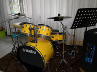 Yamaha drum set Raytheon adult children's jazz drum 5 drums 4 cymbals professional beginners' introductory home exercises.