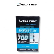 IMMEDIATELY SEND Bicycle Inner Tube Size 700 x 25 / 28 c Swallow Deli Tire Pentil Fixie FV Presta 6 