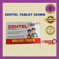 ZENTEL TABLET 200MGG