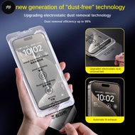 PW 9H Tempered Glass for iPhone 15 Pro Max/14 Pro Max/13 Pro Max/12 Pro Max/11 Pro Max Auto Laminato