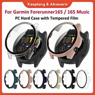 For Garmin Forerunner 165 165 Music Case PC Hard Case For For Garmin Forerunner 165 Tempered Film Pr