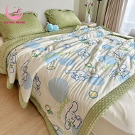 Chăn mền ấm cho bé Katina House chăn nhung mềm mại dày dặn ấm áp KT 1m2x1m5