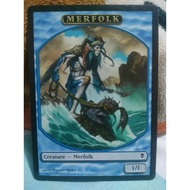 Merfolk token MTG card from Zendikar
