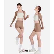 (มีฟองน้ำ) เสื้อเอวลอย รุ่นHippy แขนยาวมือสอดสำหรับกีฬา FIXME