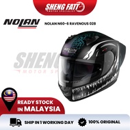 NOLAN N60-6 RAVENOUS 028 Helmet Full Face Helmet Motor Full Face Superbike SIRIM Intercom SHENGFATT