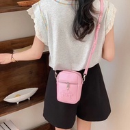 Mobile Phone Bag with Chrome Hearts Design - Crossbody Mini Bag