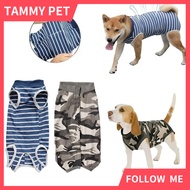 Pet Sterilization Surgery Suit Dog T-shirt Vest Clothes Small Cat French Bulldog Puppy Suit Clothing