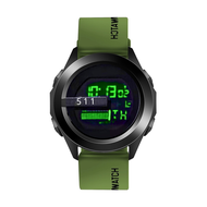 Jam Tangan Pria Sport Watch 511 Drone Strap Rubber Digital Water Resist/Anti air