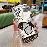 Casing HP OPPO A94 F19 Pro Reno 5F Reno 5 Lite Reno5 F Reno5 Lite Case Beautiful Butterfly Pattern Case Dual Phone Case Shockproof Protection Simple Softcase Casing