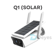 Deyes Q1 Solar CCTV Camera iCSee Solar/Battery Powered 3MP 1296p Outdoor Weatherproof Wireless Wifi 