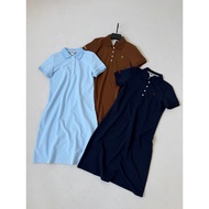 Korean Version Hazzys 2026 Hazzys Summer Women's Fashion Short-Sleeved POLO Dress Ladies Casual Comm
