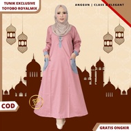 Baju Muslim Wanita Terbaru 2021 Kekinian / Baju Gamis Kombinasi 2