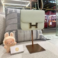 HERMES MINI CONSTANCE 汽泡綠 淡金扣