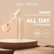 YOU NoutriWear+ Complete Cover Concealer Immortelle Flower Extract All Day Coverage Nourishing 24H (