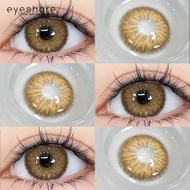 eyeshare contact lens Color contacts brown fashion lenses SERBIA seri 14.5mm Contact Lense Suitable 