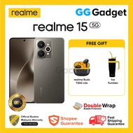 realme 15 5G (12+14GB+256GB) realme Malaysia Warranty - 7000mAh Battery + 80W Charge | AI Edit Genie