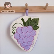 CCC ผ้าเช็ดมือลายการ์ตูนผ้าเช็ดหน้าดูดซับได้ดีสำหรับห้องน้ำผ้าคอรัลฟลีซหนา