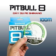 Fishing lure parachute line x8 shimano pitbull x8 100m specializes in lure fishing ghaf231