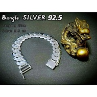 Rantai tangan Dunhil Perak 925 sesuai untuk lelaki@925纯银单卜男装手链👉925 silver bangle