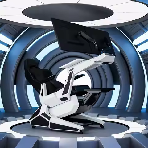 EASE POD PRO Cheap Comfortable Recline Workstation Computer Cockpit Zero Gravity Chair Home Office U