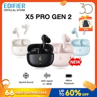 EDIFIER X5 Pro(2025) True Wireless Earbuds -48dB ANC Earphones 6 Microphones 360°Spatial Sound Bluet