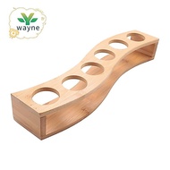 Shot Glass Holder Set-1Oz/30Ml Shot Glass Set Bamboo Shot Glass Holder, 6Pcs Shot Glass Set, Perfect