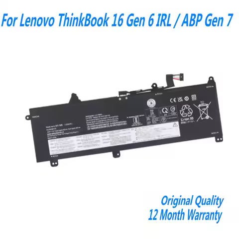 L22D4PE1 L22C4PE1 L22M4PE1 Laptop Battery For Lenovo ThinkBook 16 G6 IRL 21KH 21NR ABP 21KK G7 IML 2