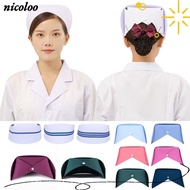 NICOLOO Nurse Hat, Accessories Costume Accessories Swallowtail Hat, Classic Durable Nurse Headband W