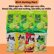 AN rice cake - lotus rice cake, grilled cheese potatoes, seaweed, natural