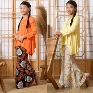 Kebaya Batik Budak Perempuan Baju Raya Murah Peplum Budak Perempuan 2-12 Tahun Dress Muslimah Kids R