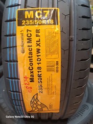 全新行貨 德國 馬牌MC7 235 50 18, 101W 製造期 24年08週 包裝拆 連鈴購買有優惠歡迎查詢