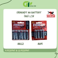 [GY Office] Eveready Super Heavy Duty AA12/AA4 12PCS/PKT & 4PCS/PKT R6 1.5V