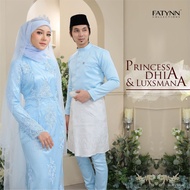 [READY STOCK] DRESS NIKAH / DRESS TUNANG BABY BLUE 💐PRINCESS DHIA DAN BAJU MELAYU ANDEQAA 💐BRIDES AN