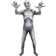 Scary Jumpsuit Costume Adult Men Womenthe Rake Costume Zalgo Slenderman Bodysuit 3D Scary Halloween