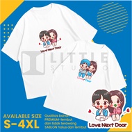 Free Sticker Kdrama Tshirt Love Next Door Color VariaWhite