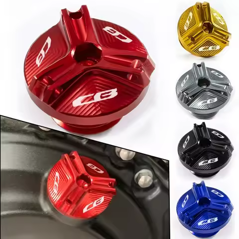 For Honda Engine Oil Cap Bolt Fuel Filler Cap Protection Parts CB650R CB400 CB500X CB500F CB300R CB1