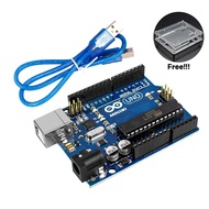 【Free Case】LAFVIN UNO R3 Board ATMEGA328/CH340G With USB Cable For Arduino