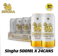 singha thai 泰国啤 Singha 500MLX24 cans EXP JAN 2025