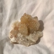 南非黄金仙人掌 側芽水晶 水晶簇 黃水晶 原礦礦標 擺件 天然原石
