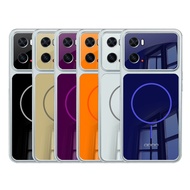 Colorful Mirror Acrylic Casing OPPO A16 A16S A17 A18 A38 A54S A58 A78 A1X 4G 5G Anti-drop Phone Case